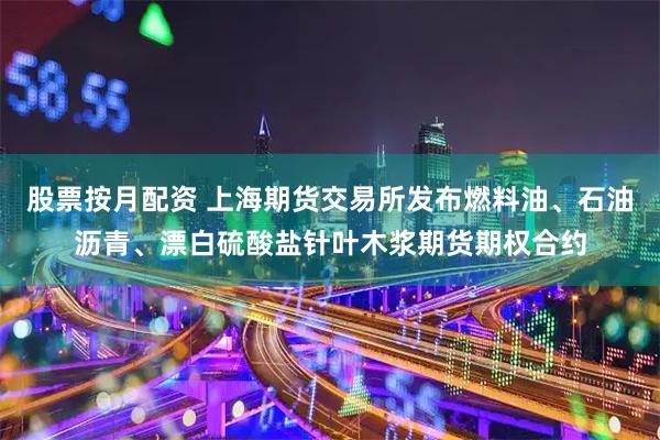 股票按月配资 上海期货交易所发布燃料油、石油沥青、漂白硫酸盐针叶木浆期货期权合约